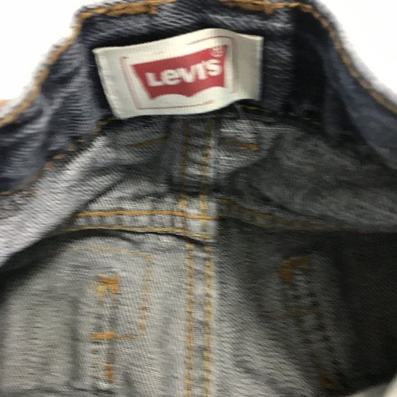 Levi Strauss Classic Red Label Shorts Youth Size 5 Reg Faux Button Pocket Design - Picture 7 of 12
